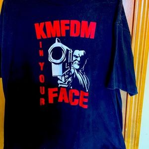 KMFDM VINTAGE tour shirt, good shape!